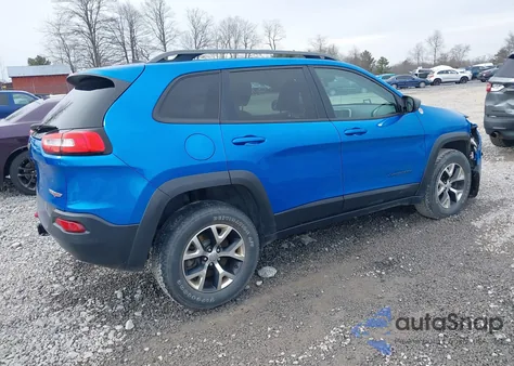 2017 Jeep Cherokee Trailhawk 4X4 из США, поврежденный, VIN 1C4PJMBS4HW601955